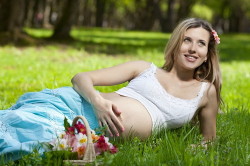 Отдых на природе при беременности